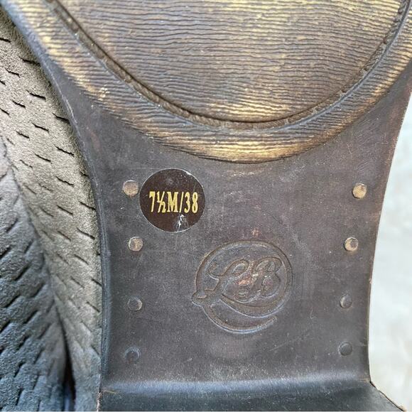 Lucky Brand Women's Baley Ankle Booties Size 7.5 Grey Taupe Perforated Shoes - Picture 11 of 12